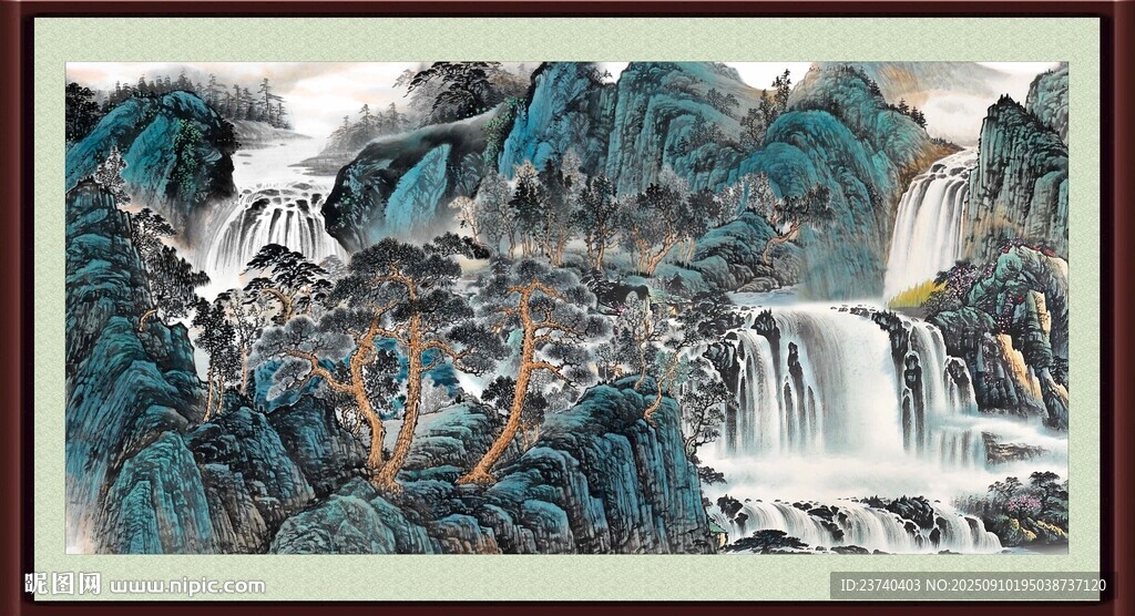 山水国画