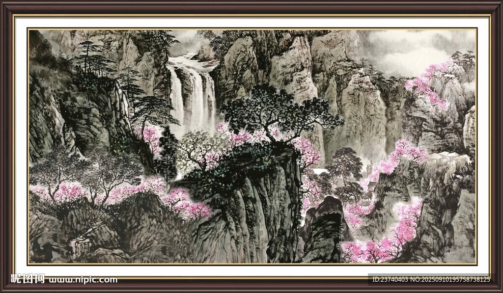 水墨风格图景