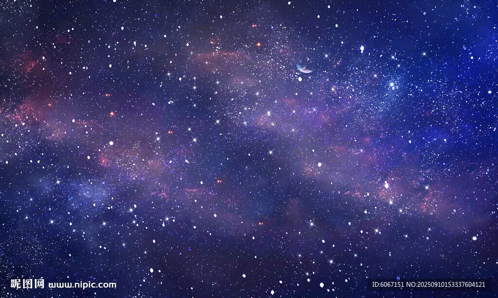 浩瀚星空宇宙背景