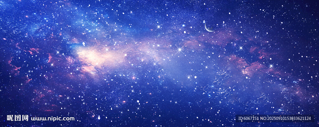 银河星空背景图