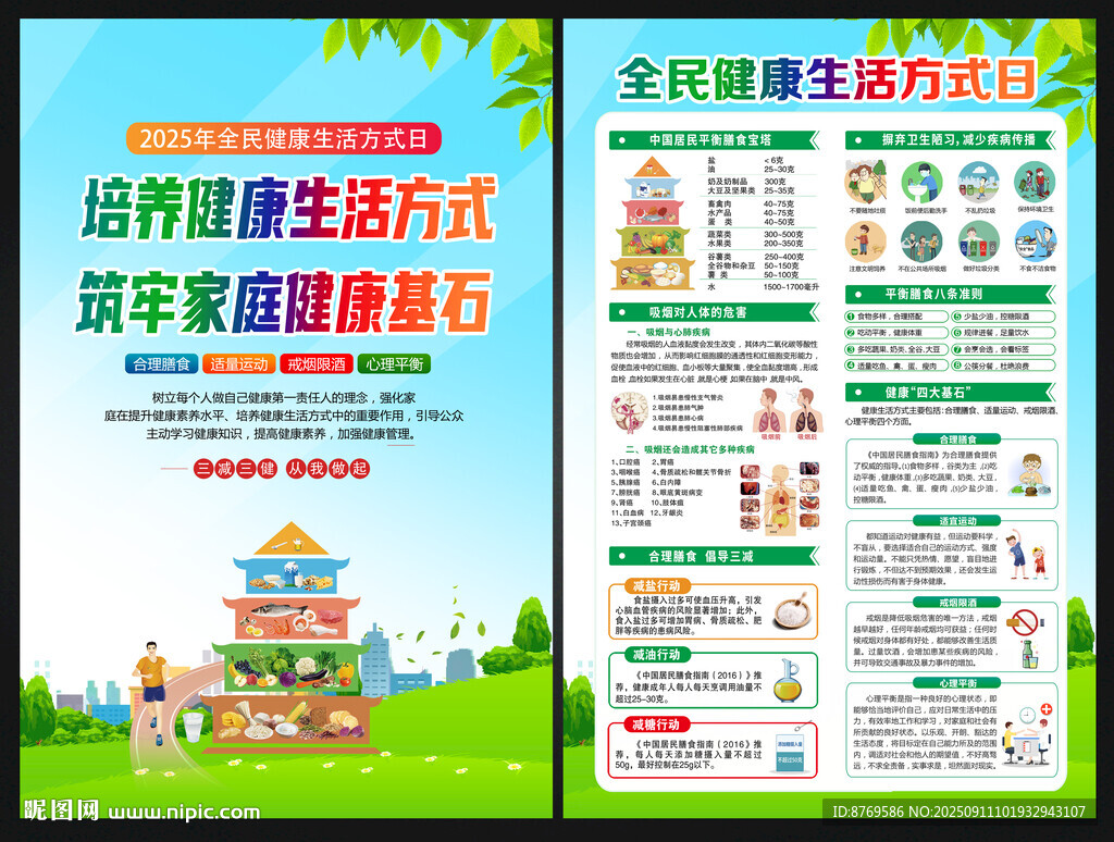 2025年全民健康生活方式日
