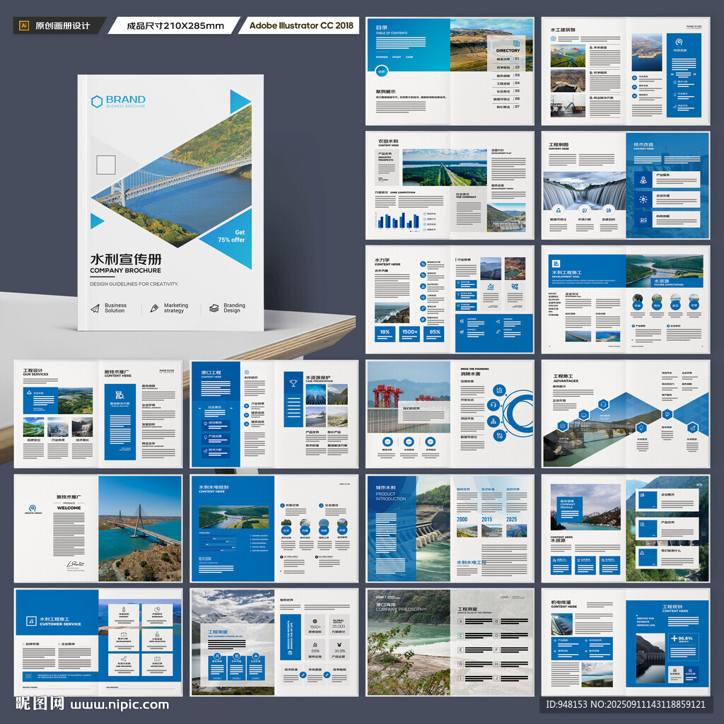 大坝宣传册 