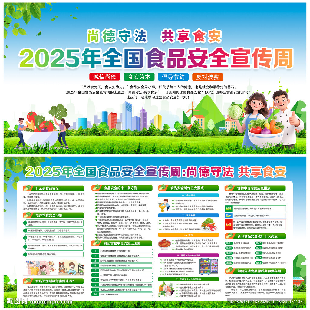 2025年全国食品安全宣传周