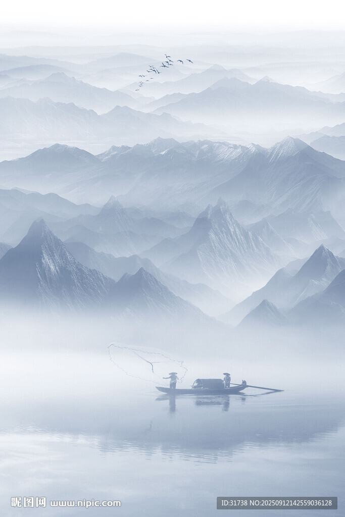 玄关山水画