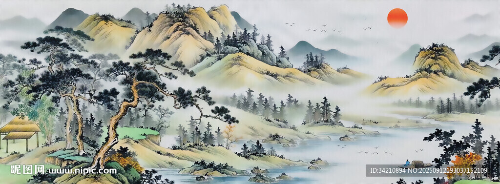 千里江山图