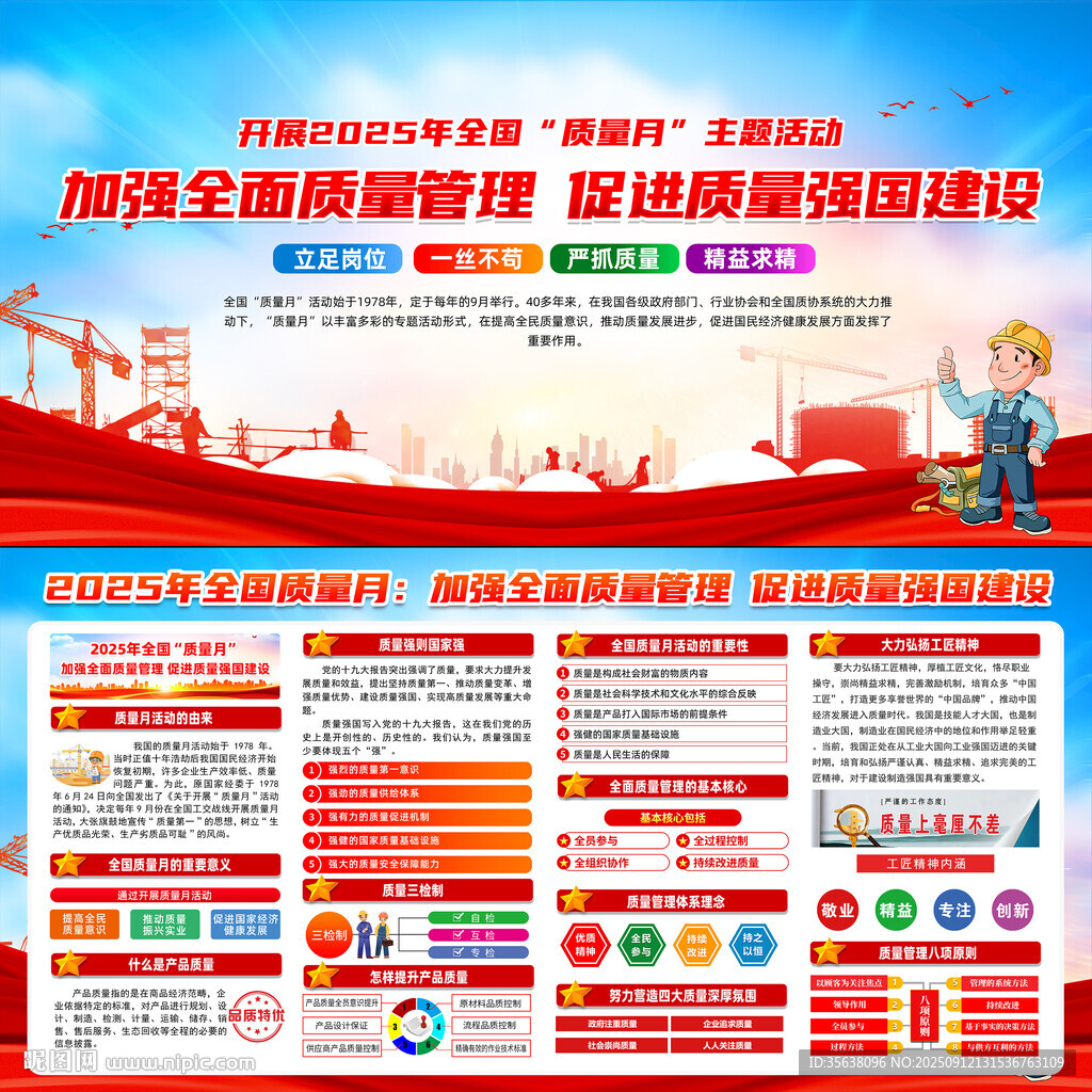 全国质量月知识宣传栏