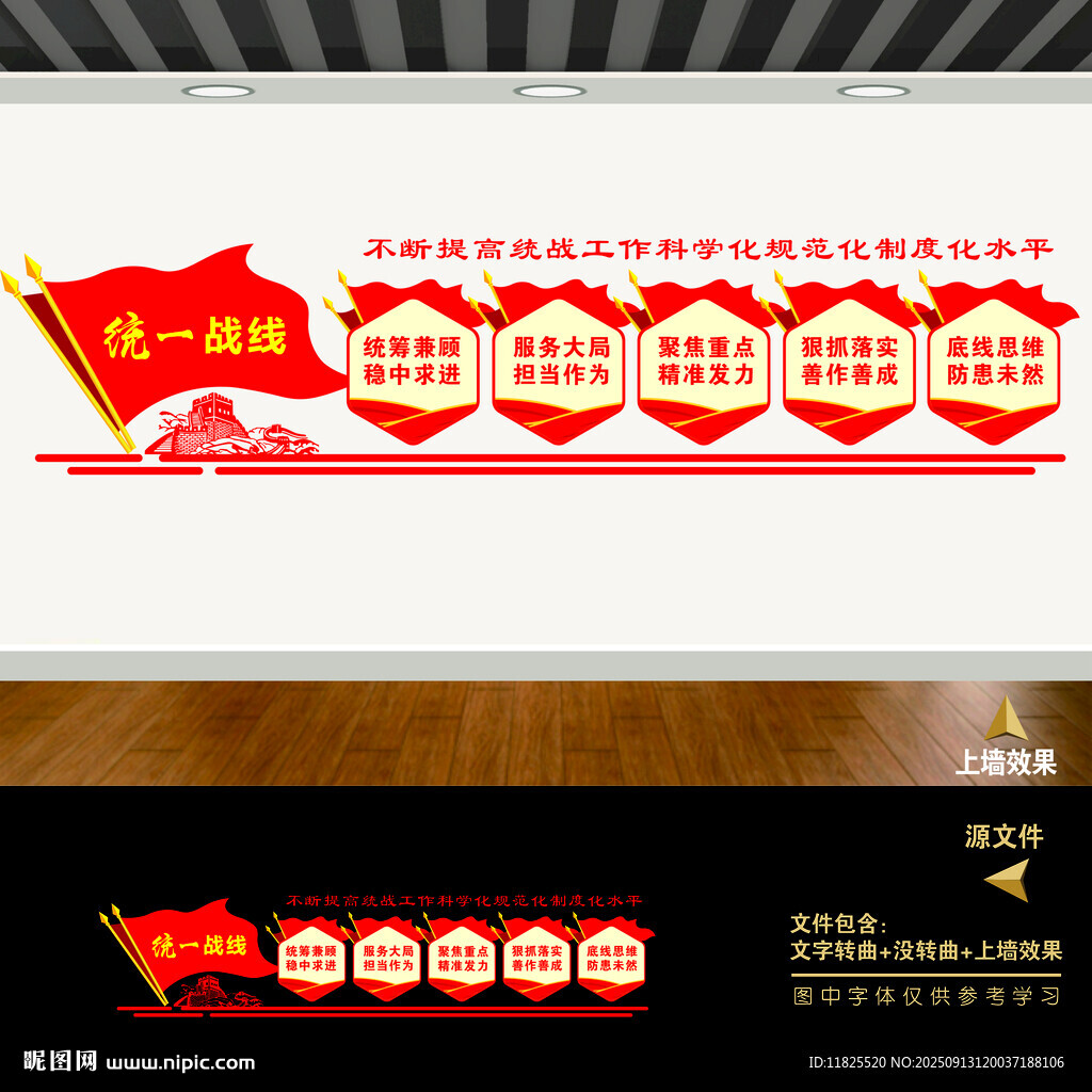 统战部之家文化墙