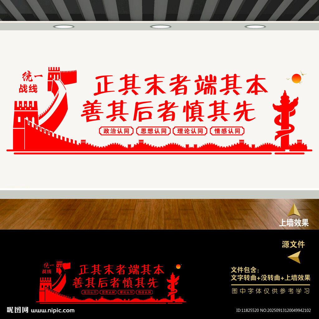 统战部之家文化墙