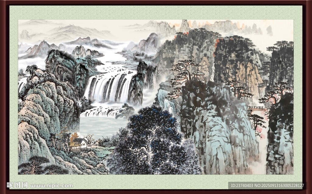 山水国画