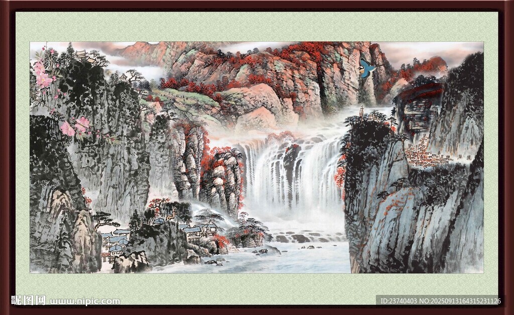 山水国画