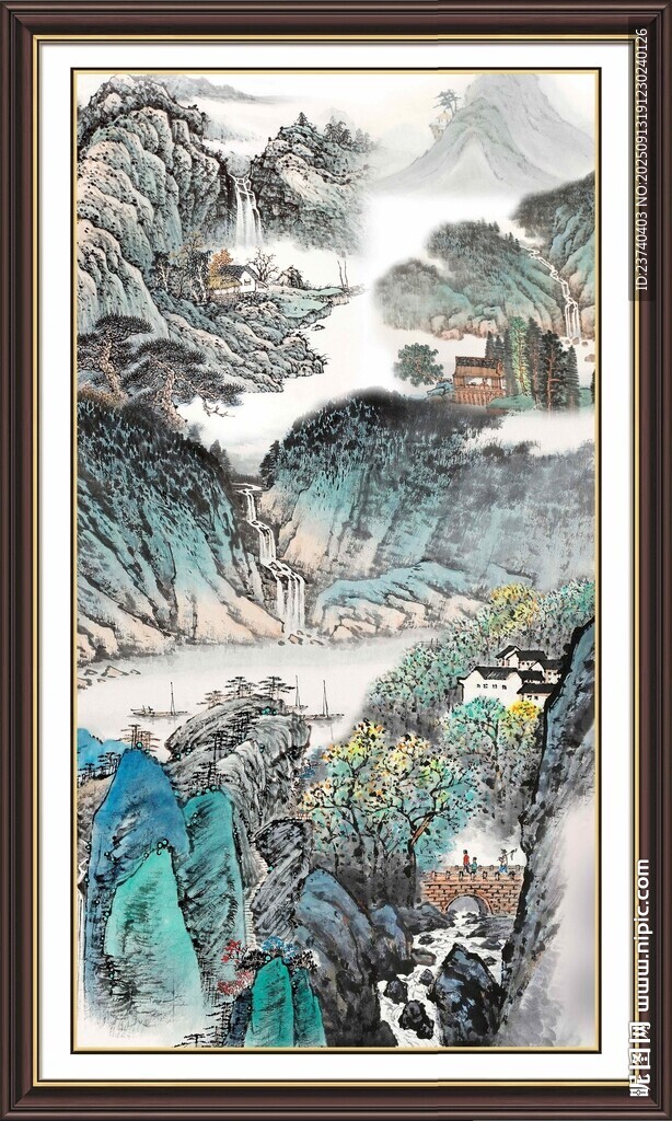 山水国画