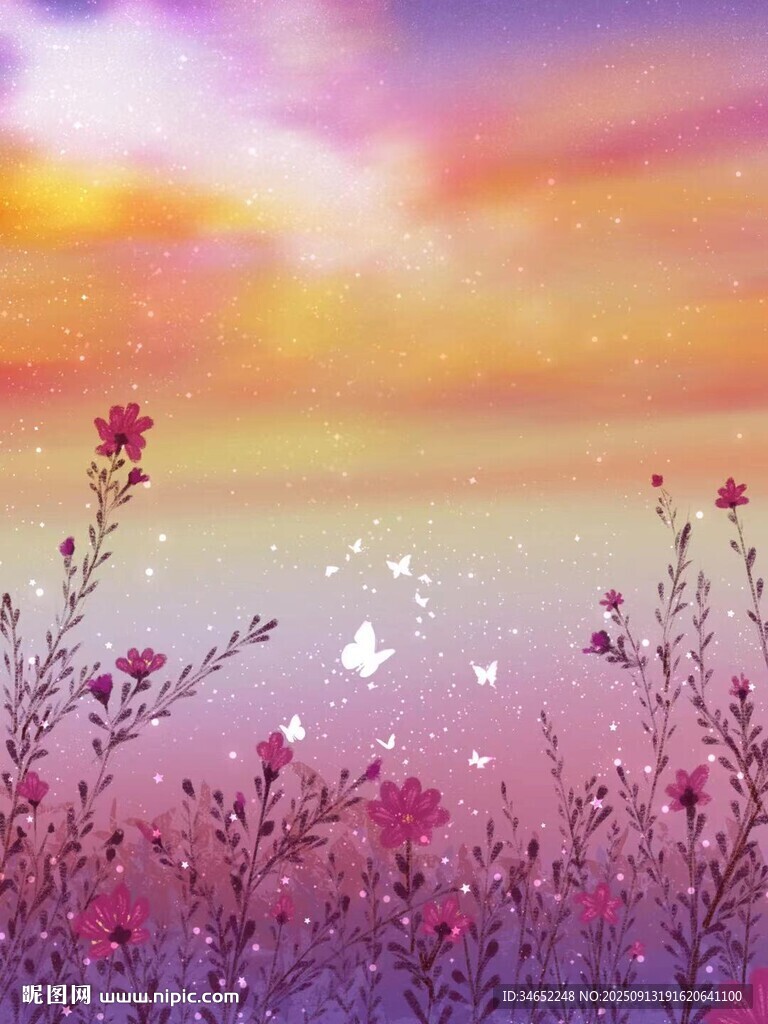 烂漫黄昏壁纸