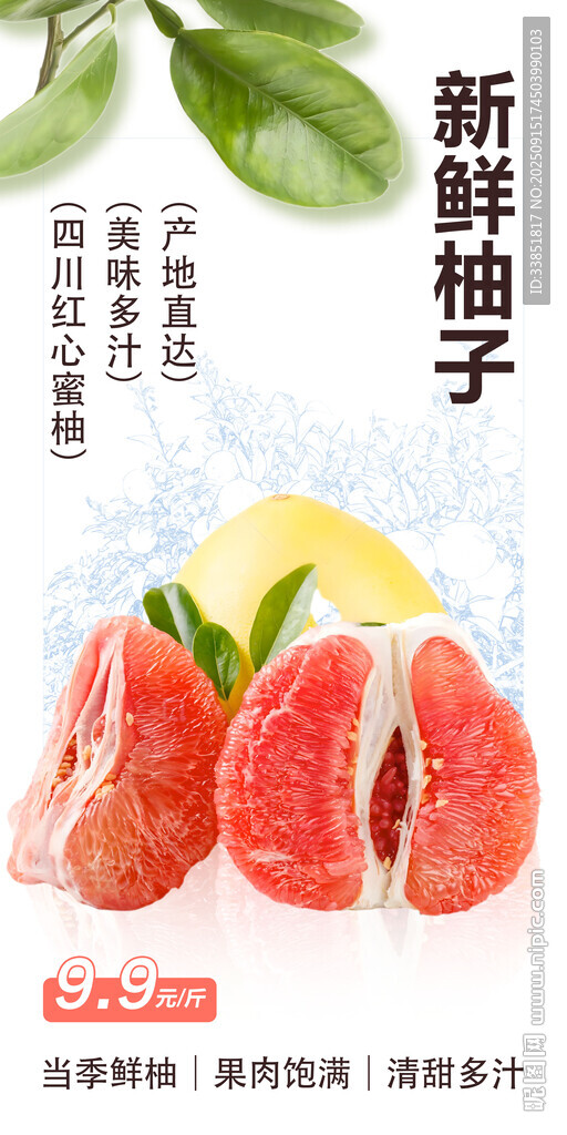 新鲜柚子