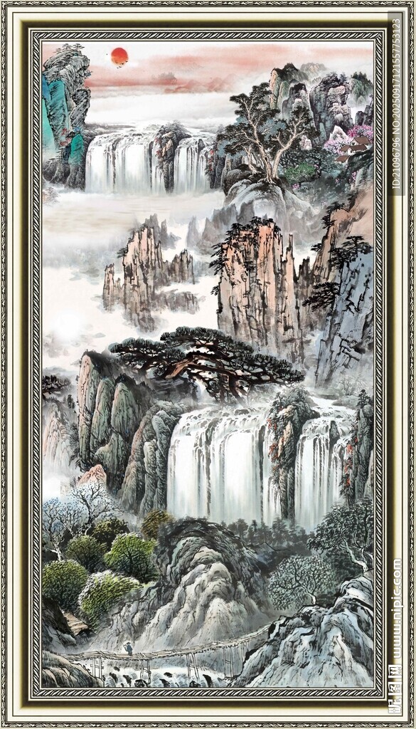 山水国画