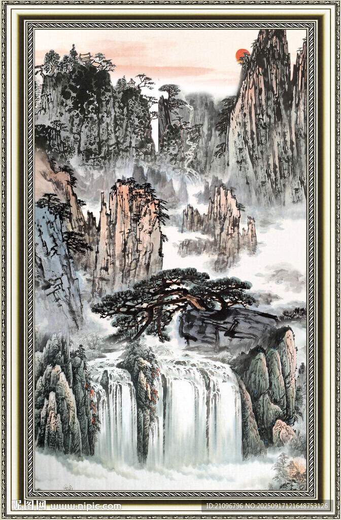 中国画风景 