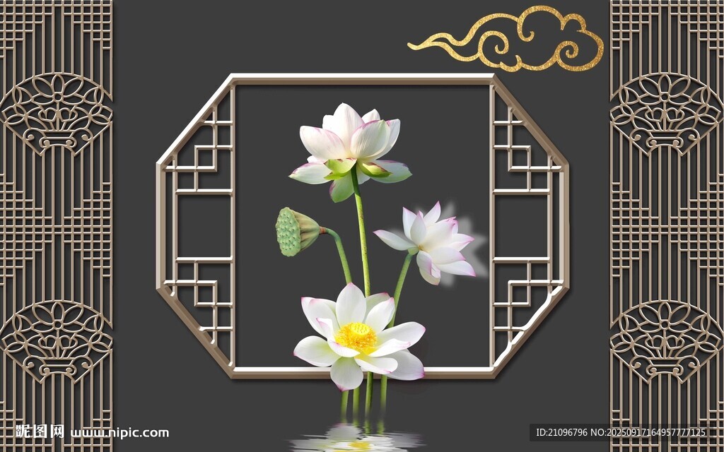 时尚背景墙 