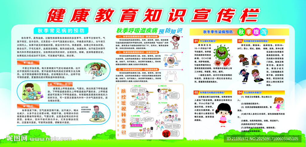 健康教育知识宣传栏