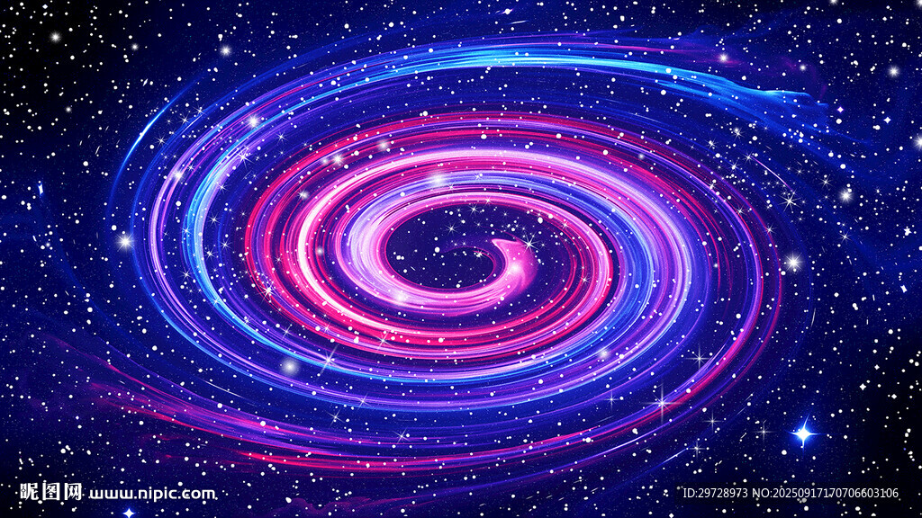 炫彩宇宙星空