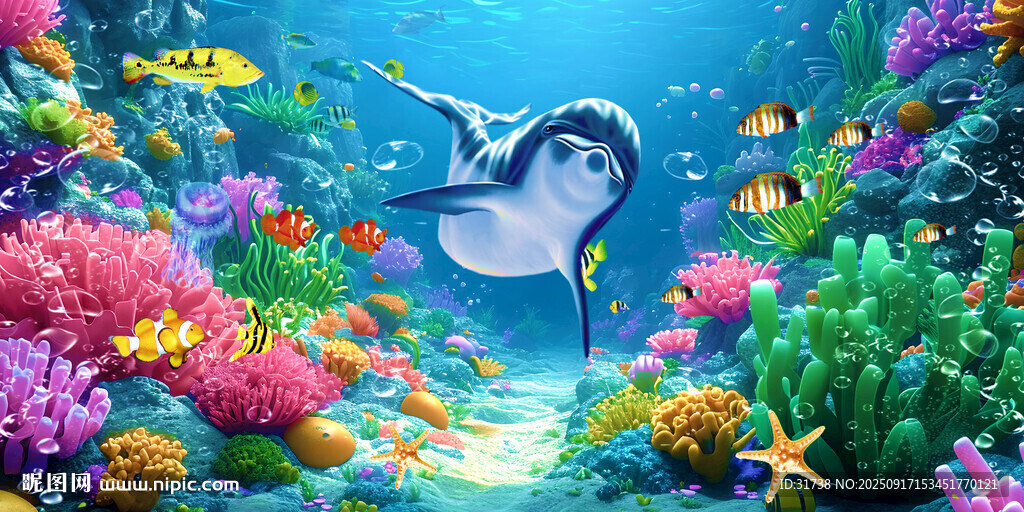 海底世界背景图