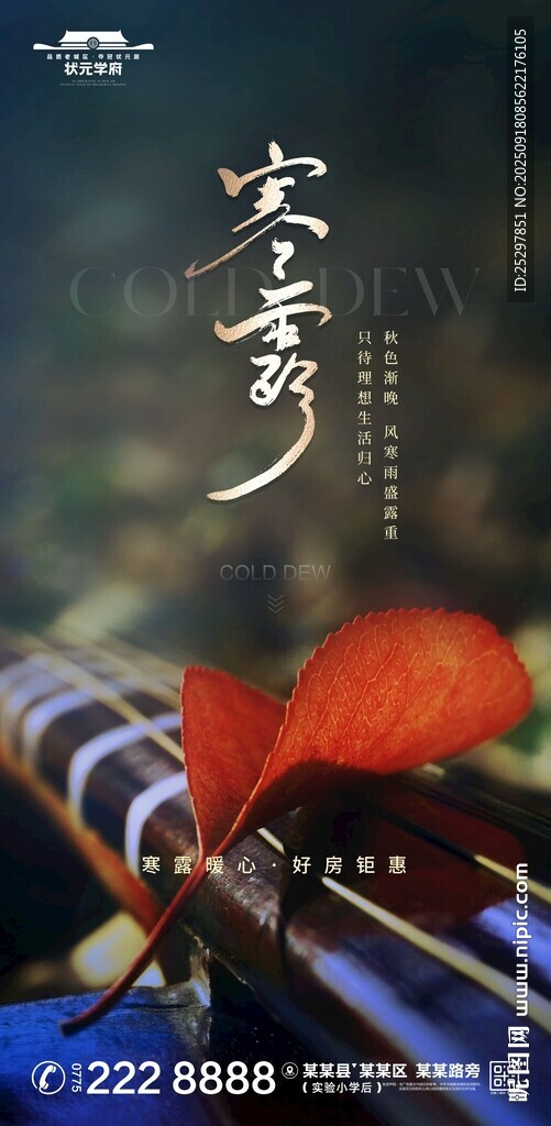 寒露海报