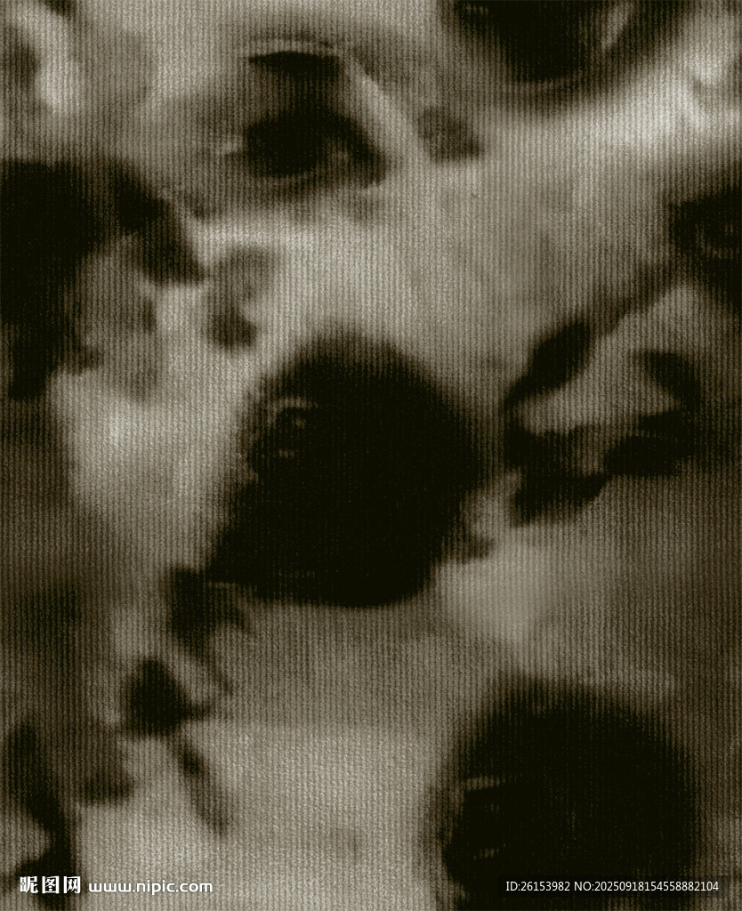 黑白抽象墨韵纹理画面