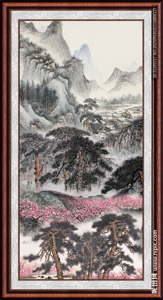  客厅山水画 