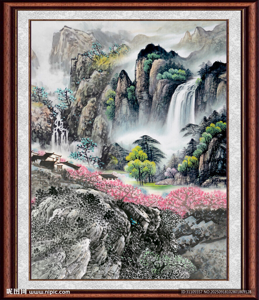  客厅山水画 