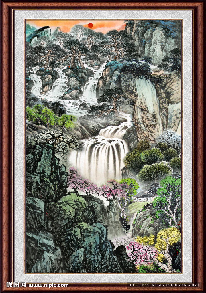  客厅山水画