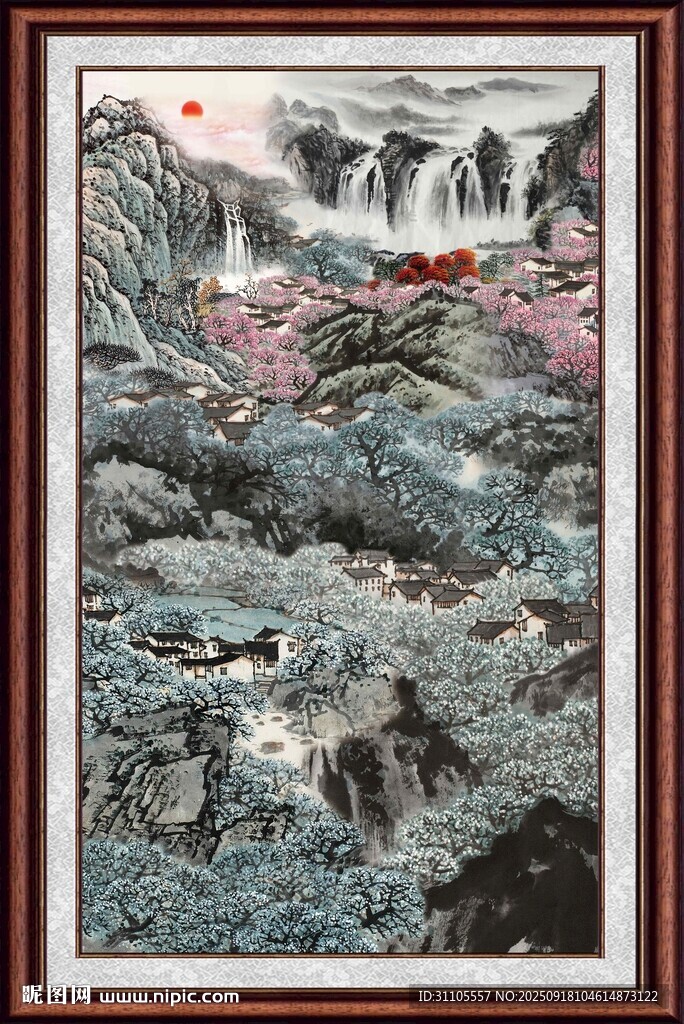 山水国画