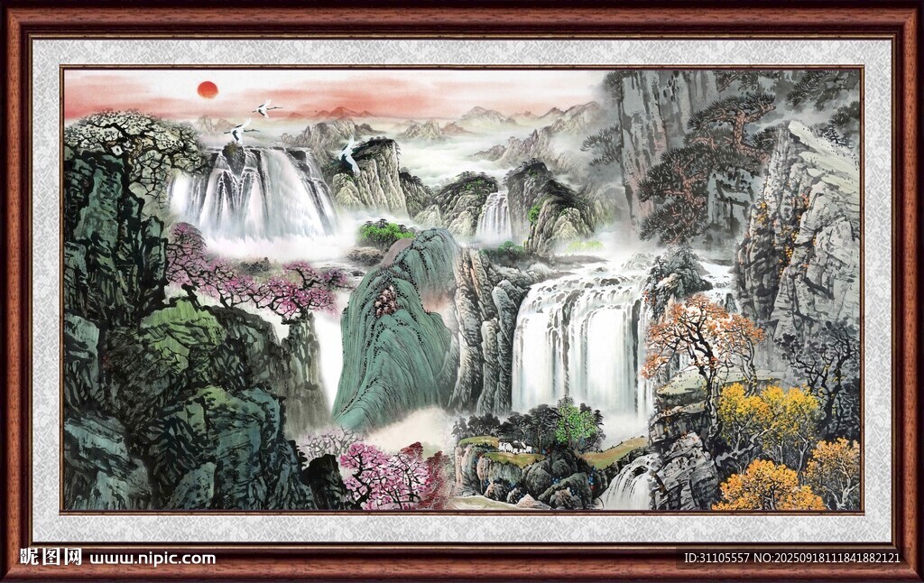 山水国画