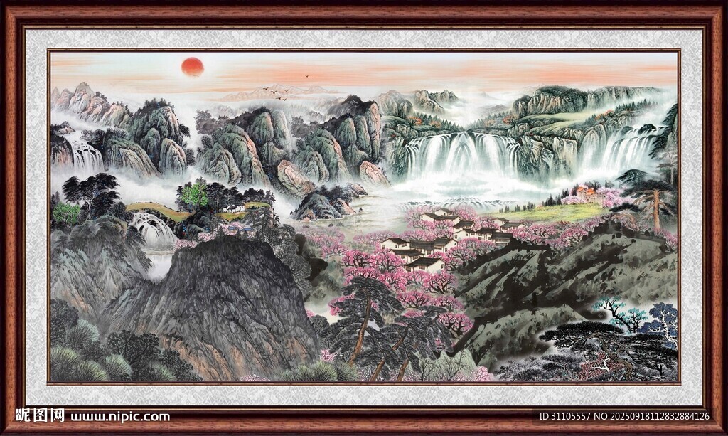 山水国画