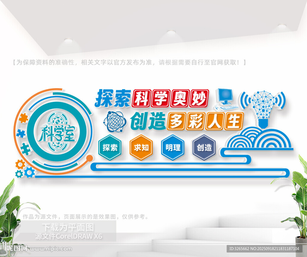 科学室文化墙