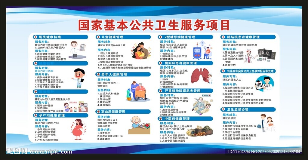 国家基本公共卫生服务项目