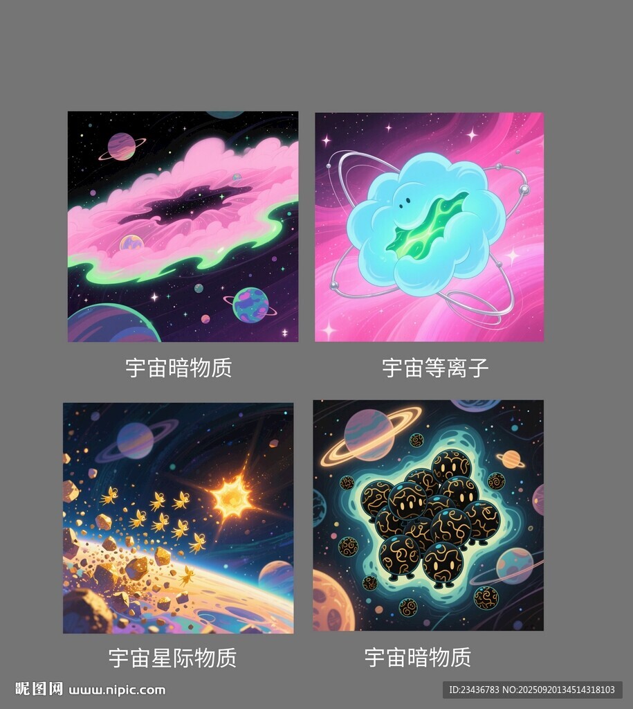宇宙微观物质背景