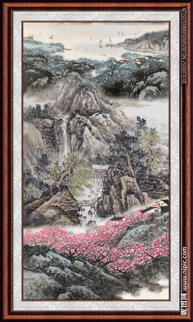 山水风景画 