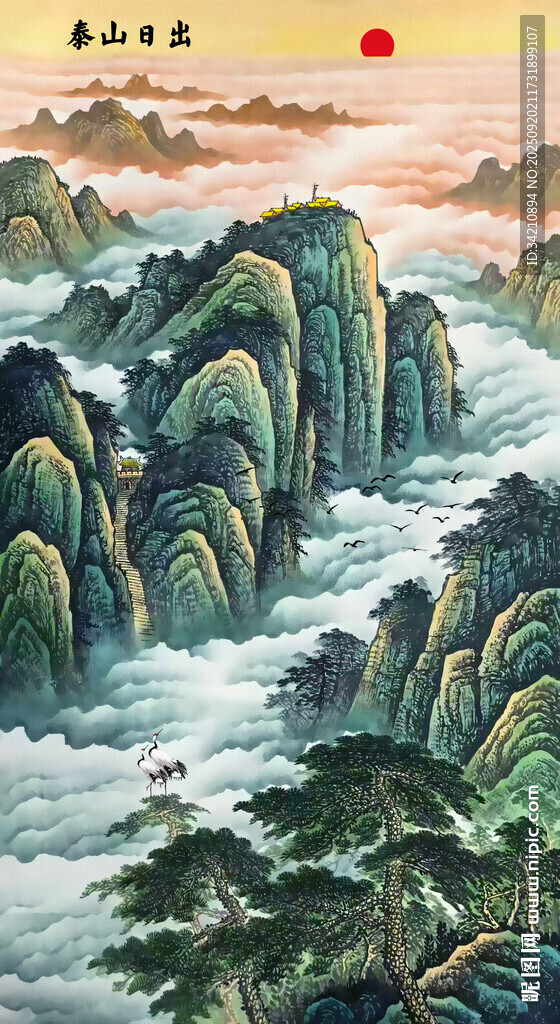 客厅山水画