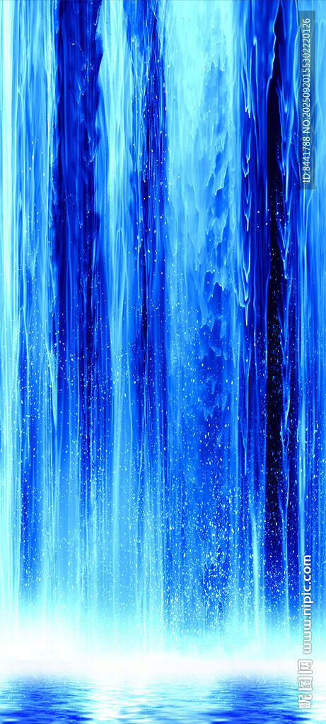 竖版瀑布