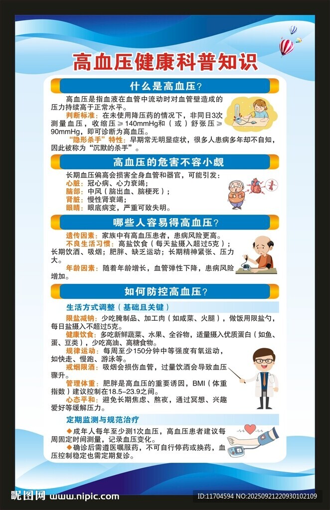 高血压日海报