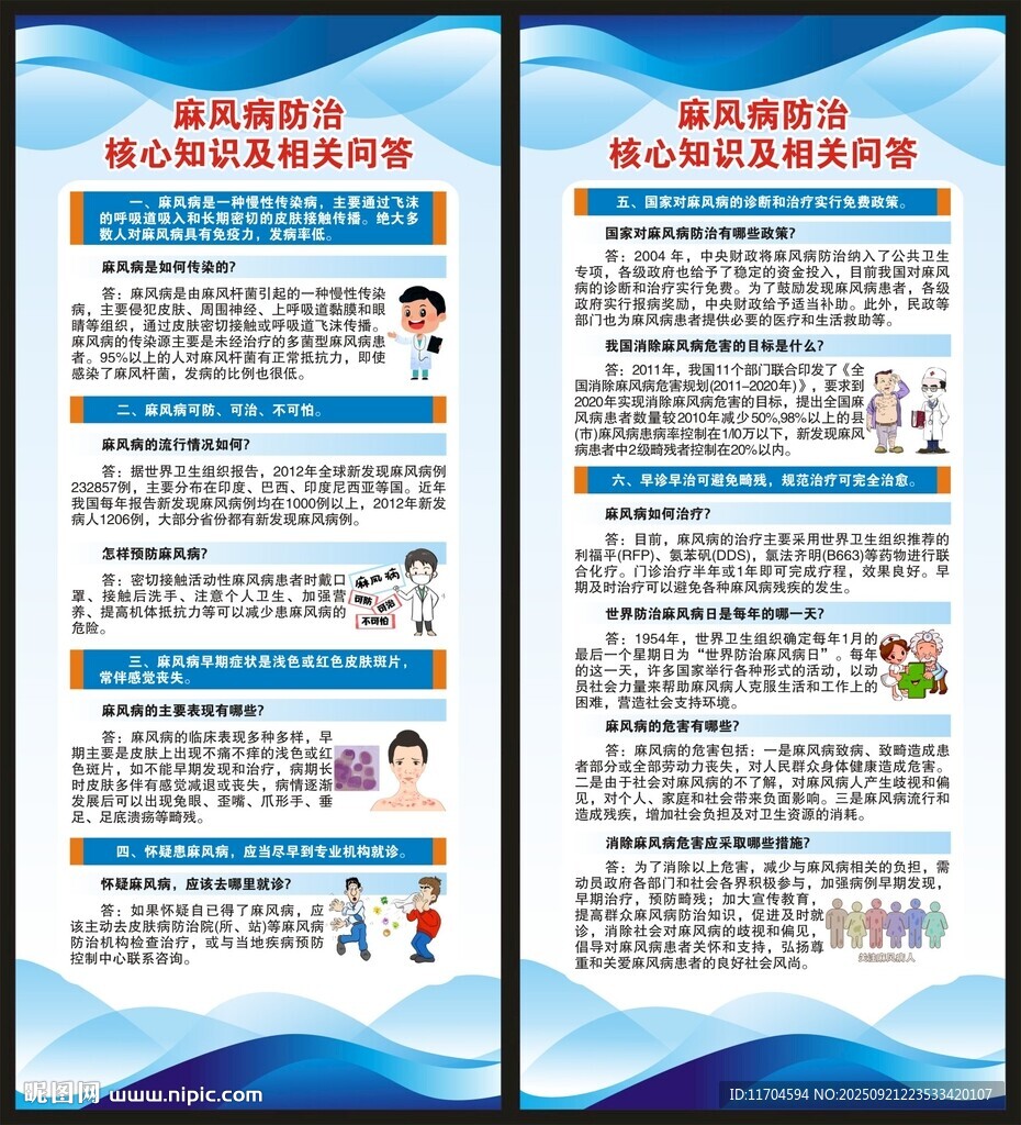 世界防治麻风病日展架