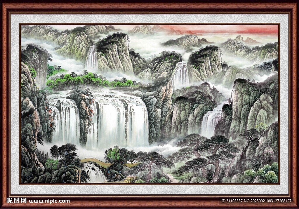 山水国画