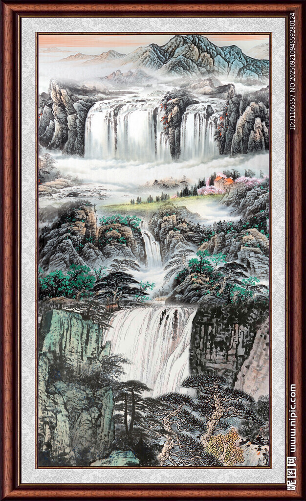 中国画山水