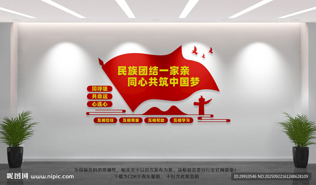 民族团结文化墙