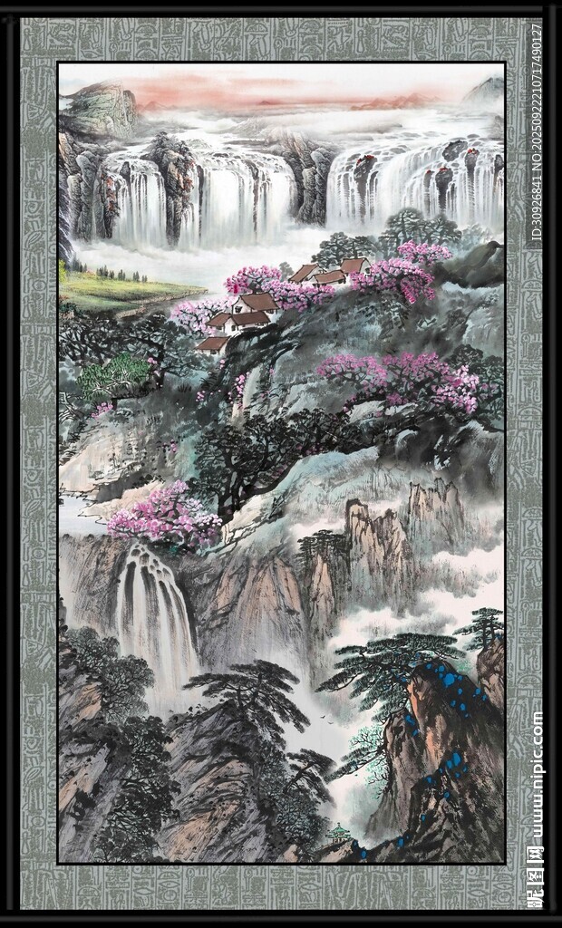 山水国画