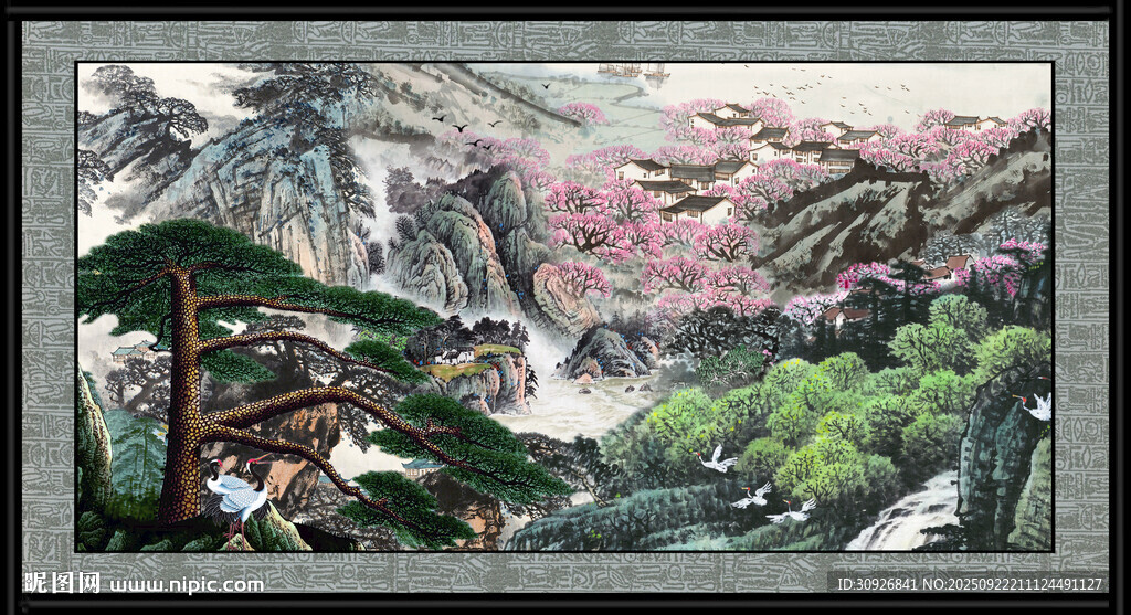 巨幅国画 