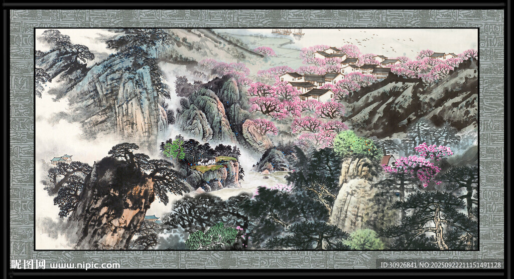巨幅国画 