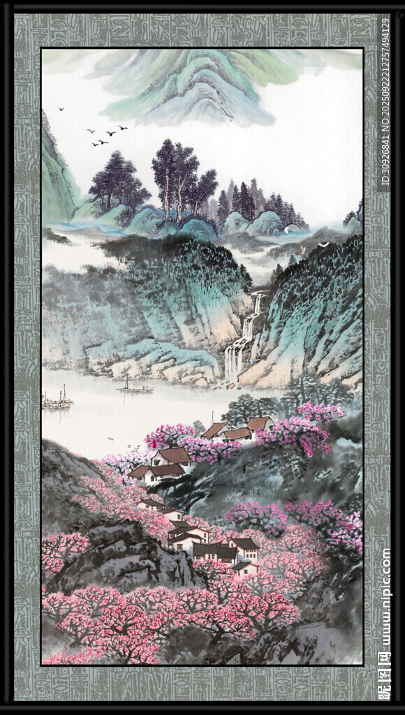 客厅山水画