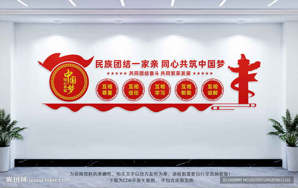 民族团结文化墙