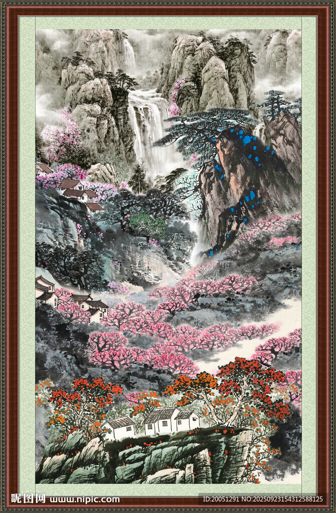 中国风山水 