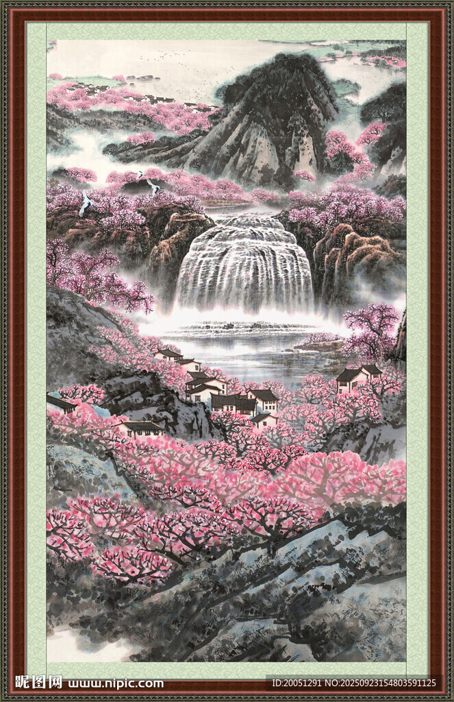 客厅山水画