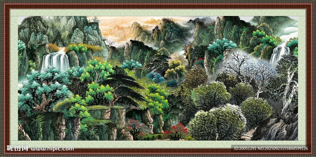 山水画 